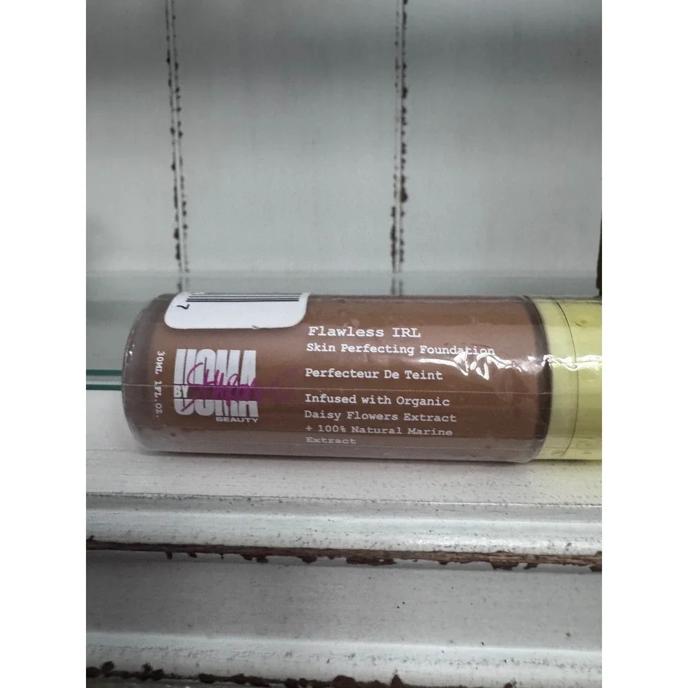 UOMA Beauty Flawless IRL Skin Perfecting Foundation Bronze Venus T3 30ml 1oz NEW